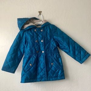 London Fog Coat with hood for Girls